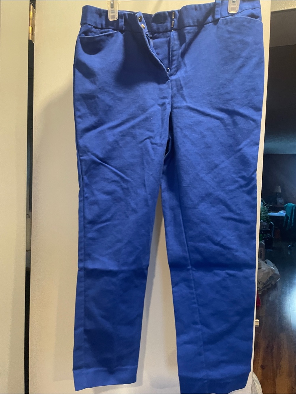 Liz Claiborne Emma Cobalt Blue women’s  Chino Pants size 6